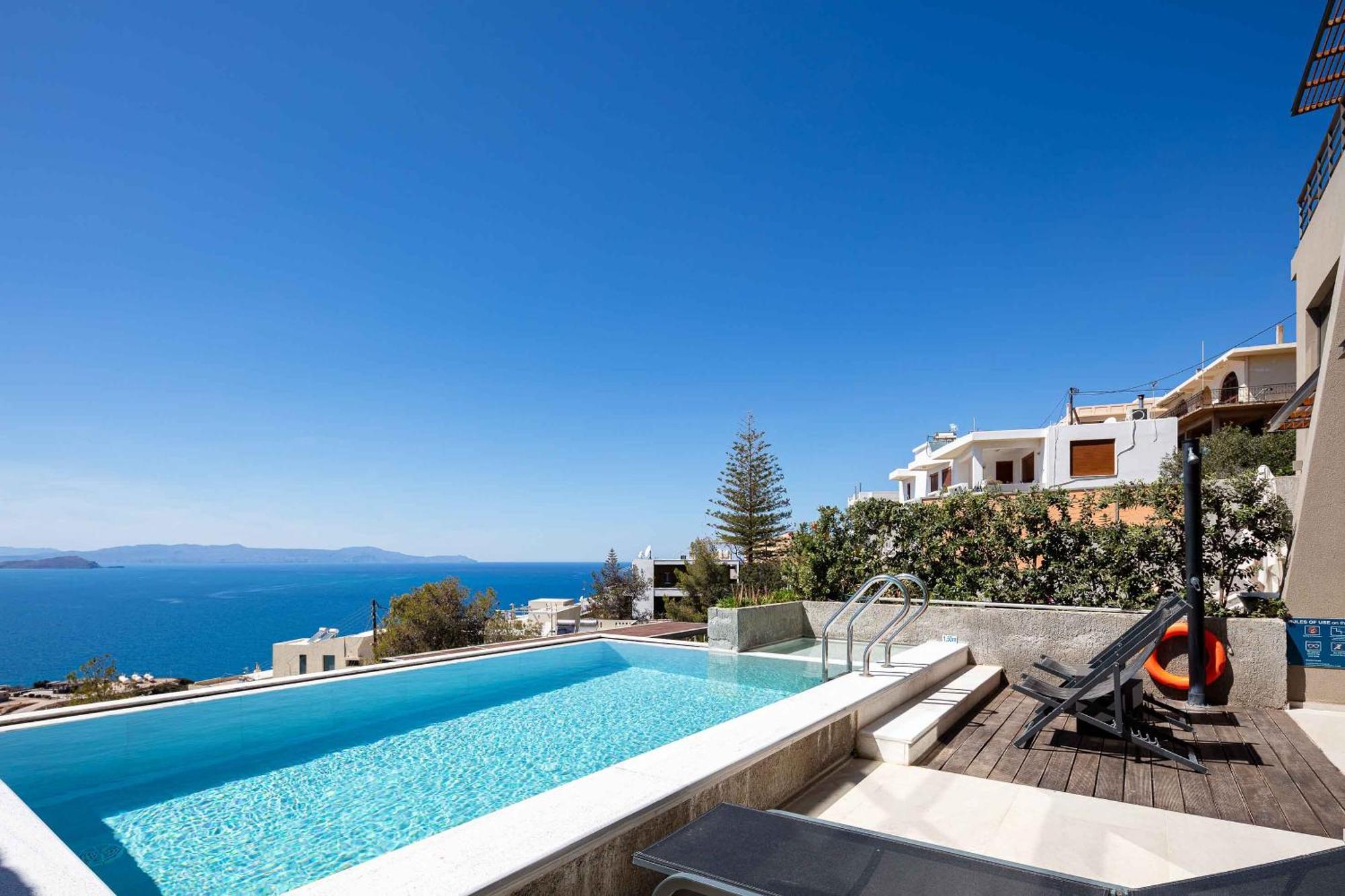 Omnia Luxury Villas - "Heated" Pools & Breathtaking Seaviews! Chania  Exterior foto