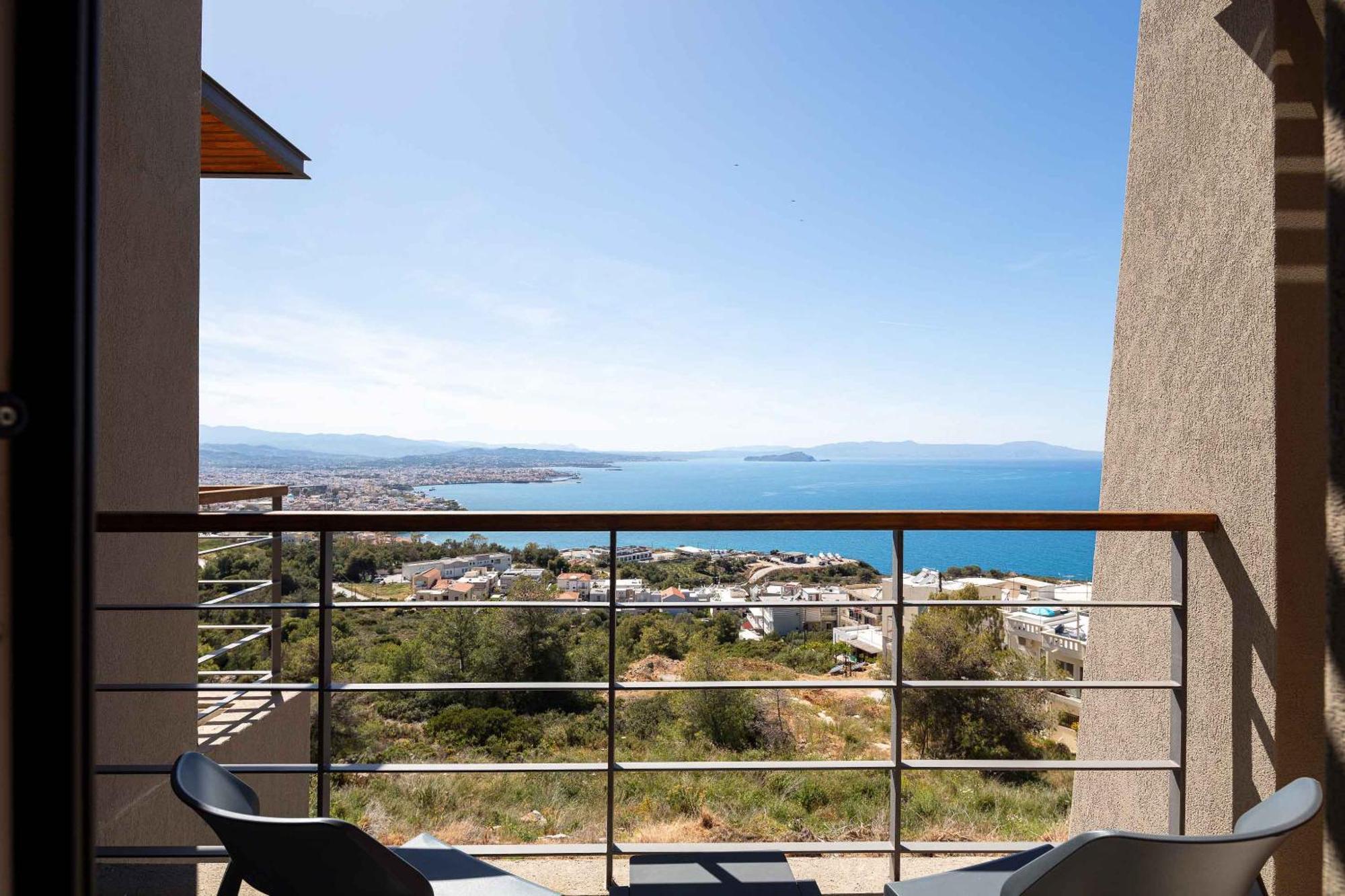 Omnia Luxury Villas - "Heated" Pools & Breathtaking Seaviews! Chania  Exterior foto