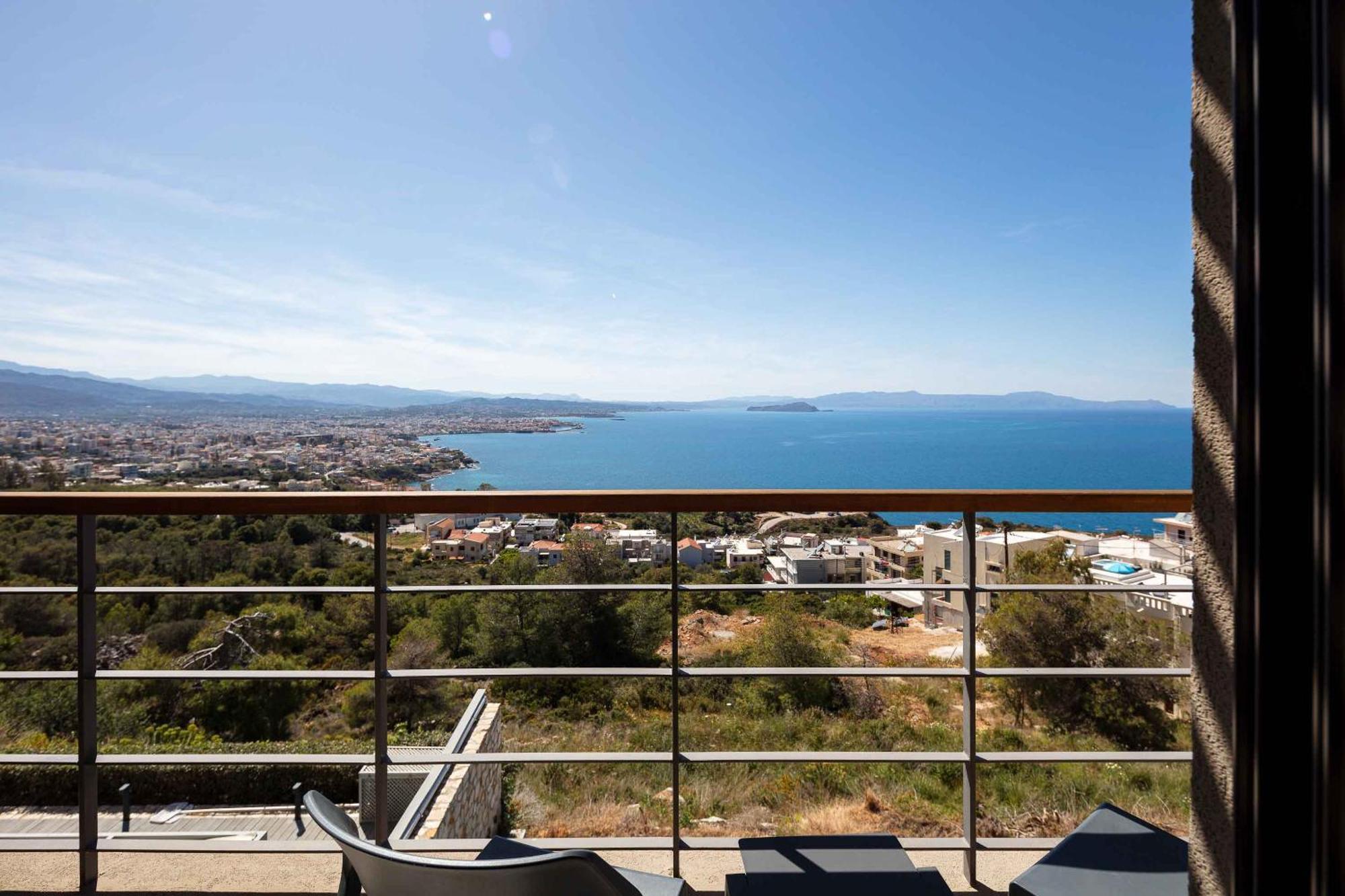 Omnia Luxury Villas - "Heated" Pools & Breathtaking Seaviews! Chania  Exterior foto