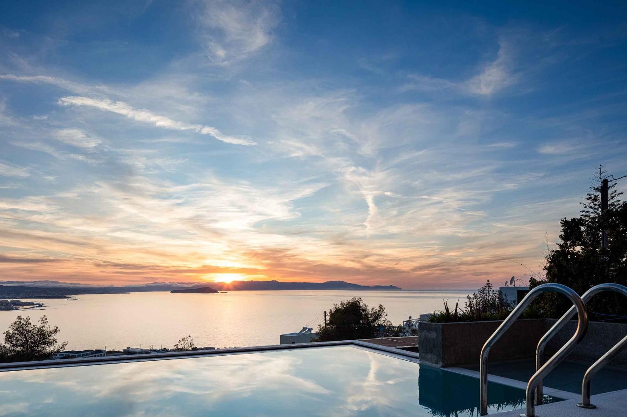 Omnia Luxury Villas - "Heated" Pools & Breathtaking Seaviews! Chania  Cameră foto