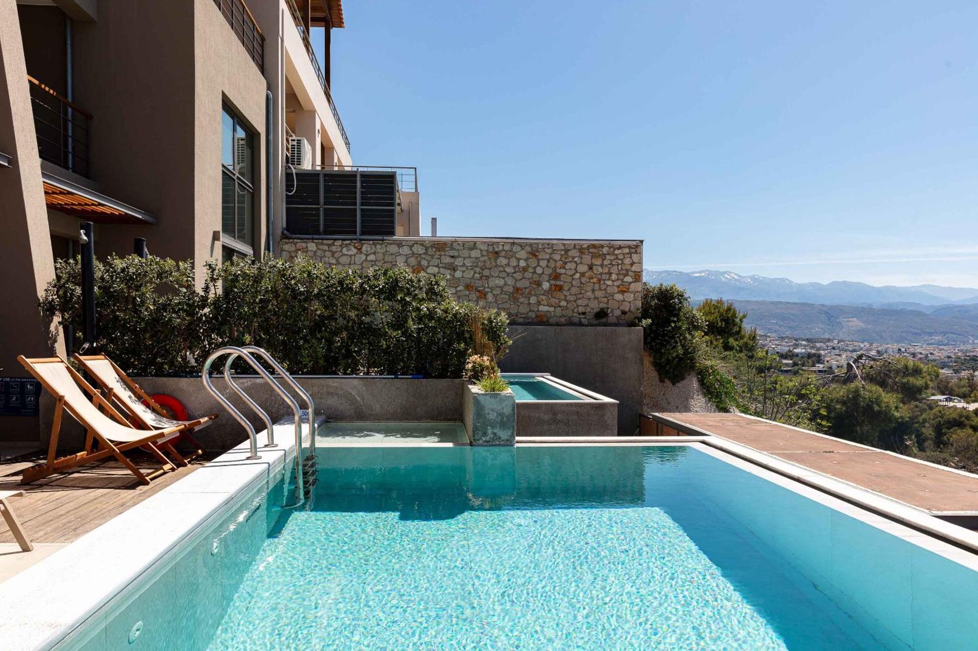 Omnia Luxury Villas - "Heated" Pools & Breathtaking Seaviews! Chania  Cameră foto